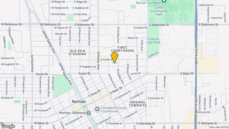 519 E Hughbert St Map and Location Details