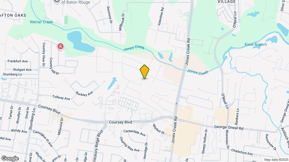 4635 Mendocino Way Map and Location Details