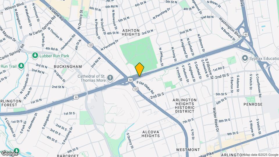814 N Arlington Blvd Mapa y Detalles de la Ubicación