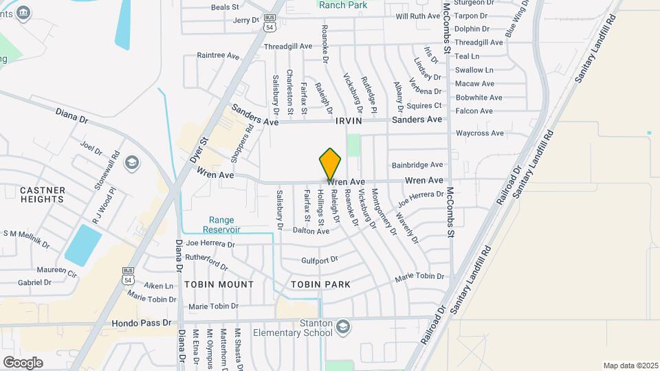 9333 Raleigh Dr Map and Location Details