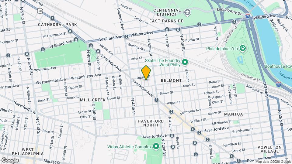 823 Hutton St Map and Location Details