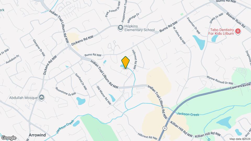 4867 Indian Lake Ct NW Map and Location Details