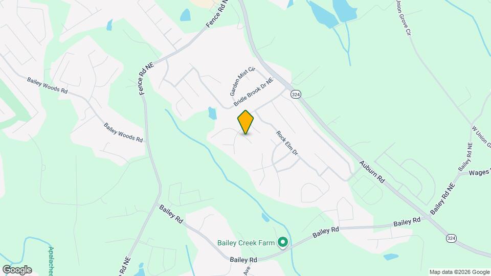 1156 Clear Stream Ridge Map and Location Details