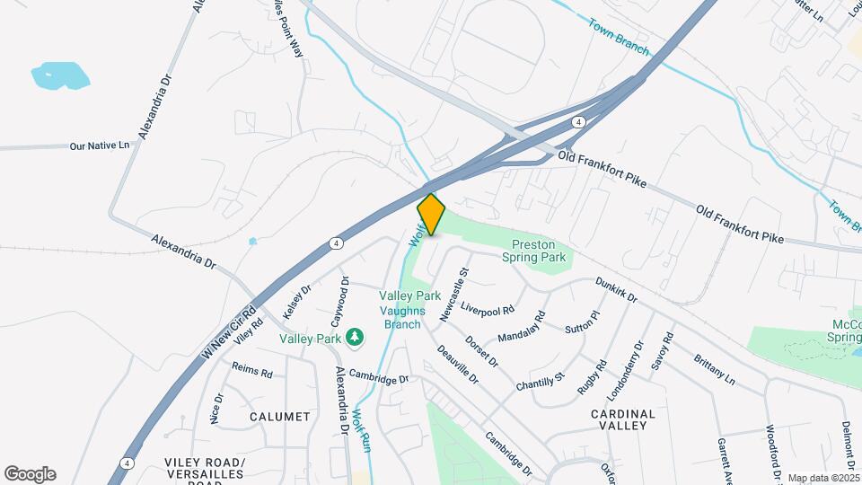 233 Creekside Ct Map and Location Details