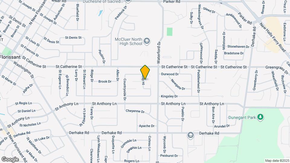 430 Holiday Hl Map and Location Details