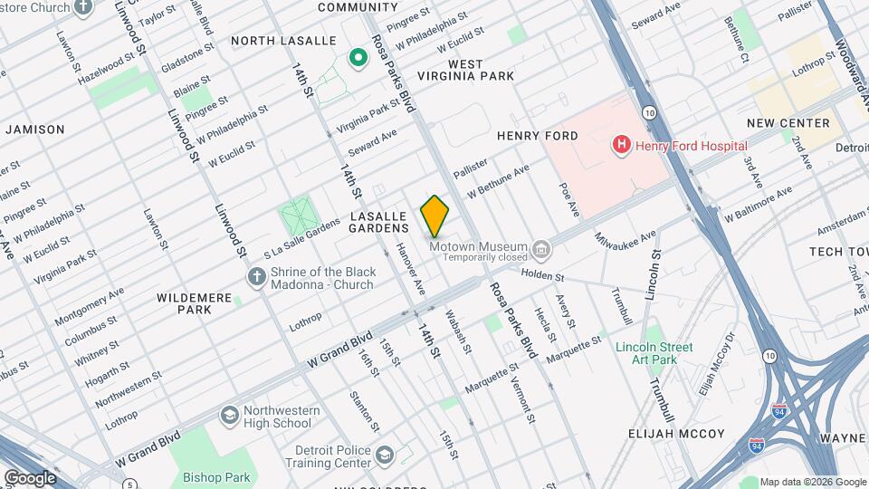 7426 Dunedin St Map and Location Details