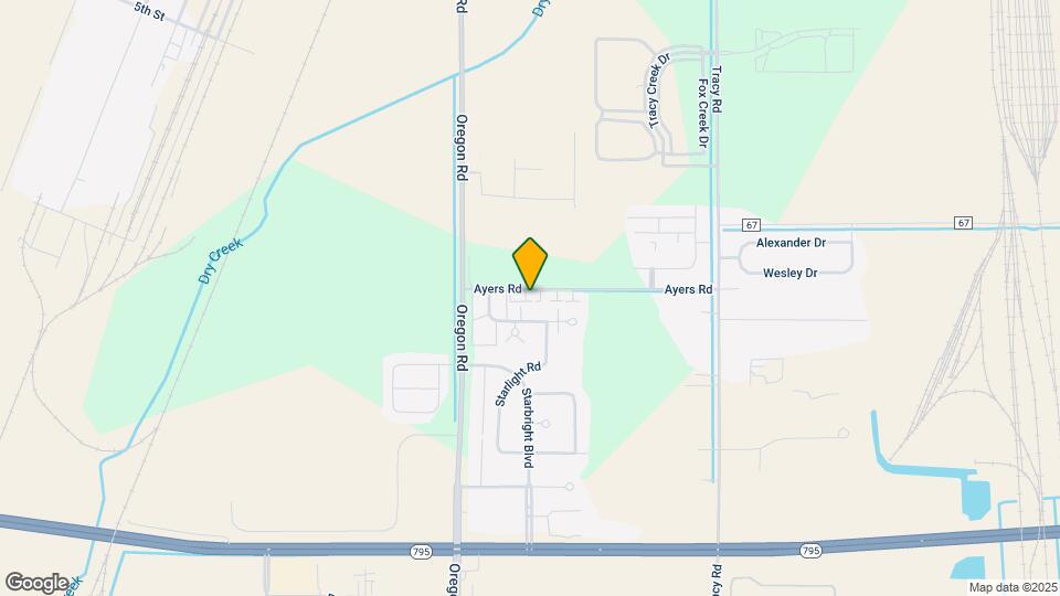 7353 Ayers Rd Map and Location Details