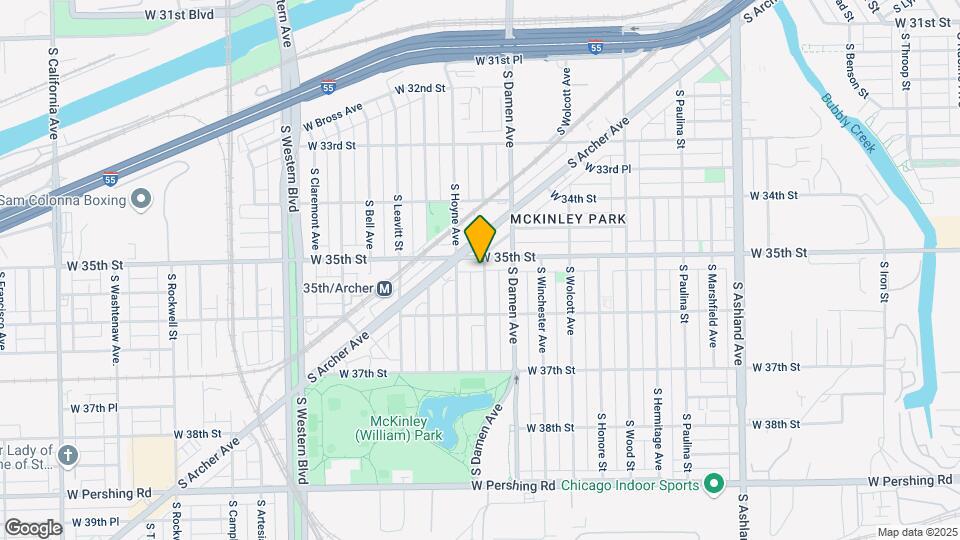 2033-2057 W 35th St Map and Location Details