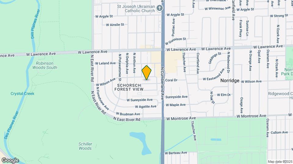 8454 W Windsor Ave-Unit -2 Map and Location Details