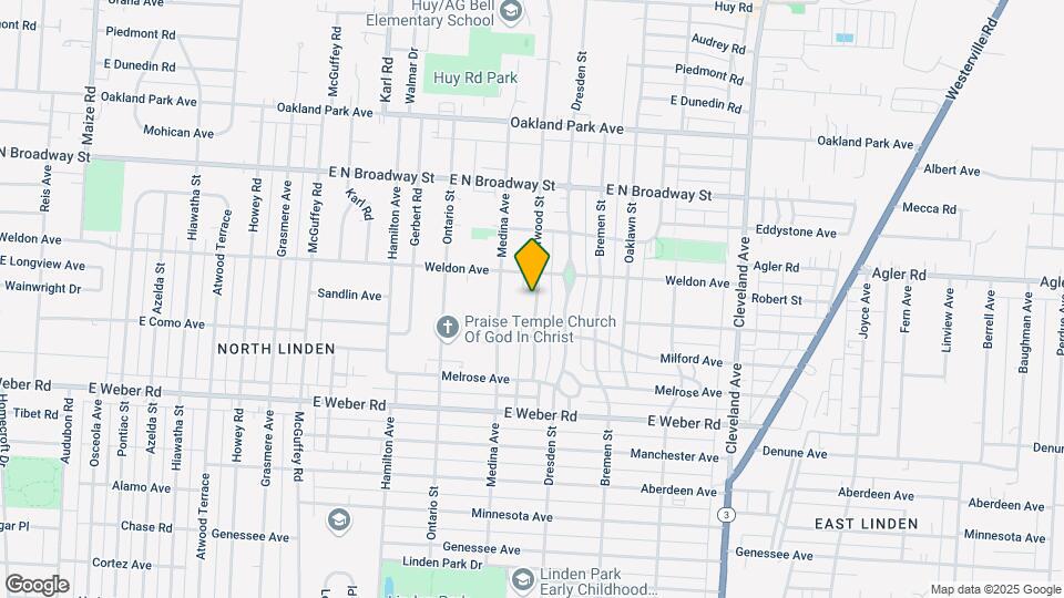 2929 Norwood St Map and Location Details