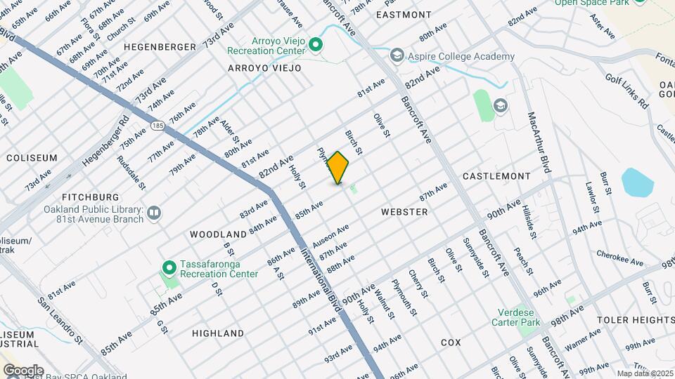 1669 85th Ave Map and Location Details