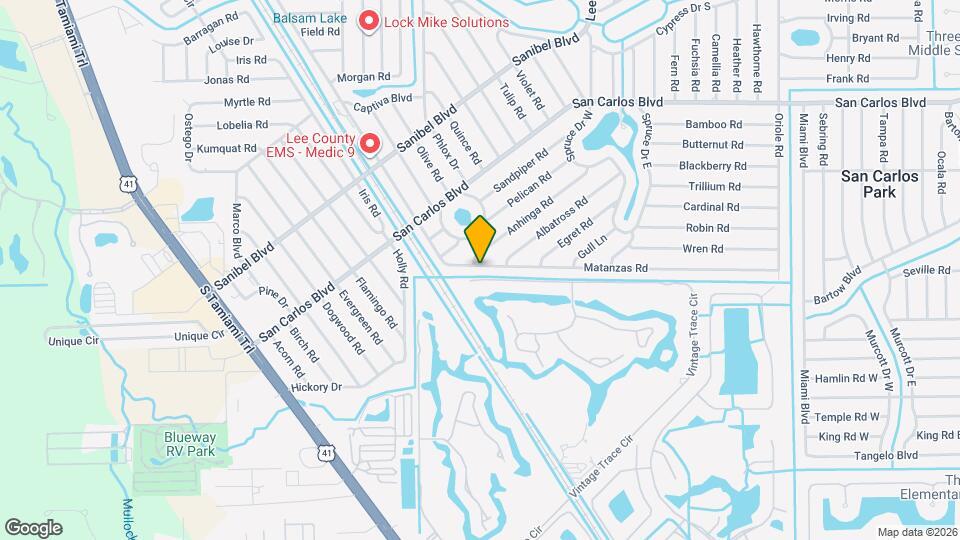 8066 Matanzas Rd Map and Location Details