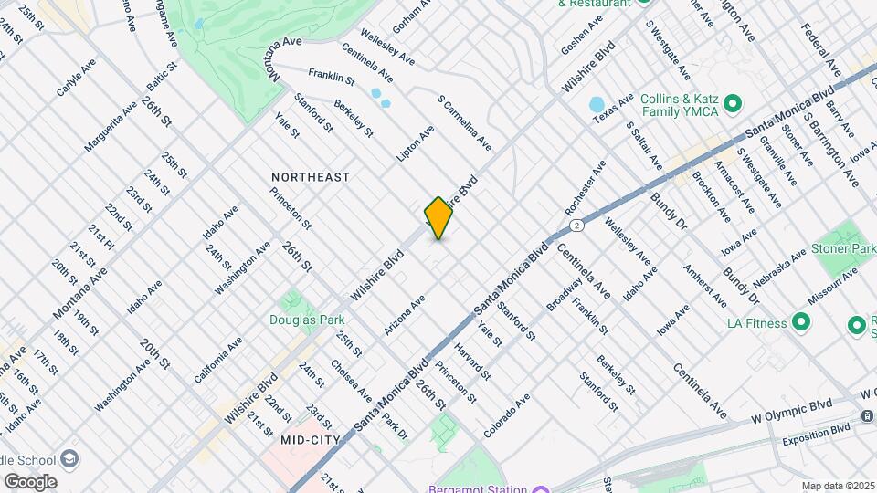 1230 Stanford St Mapa y Detalles de la Ubicación