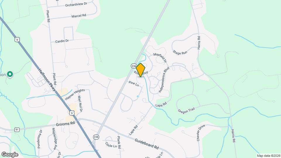 208 Yorktown Dr Map and Location Details