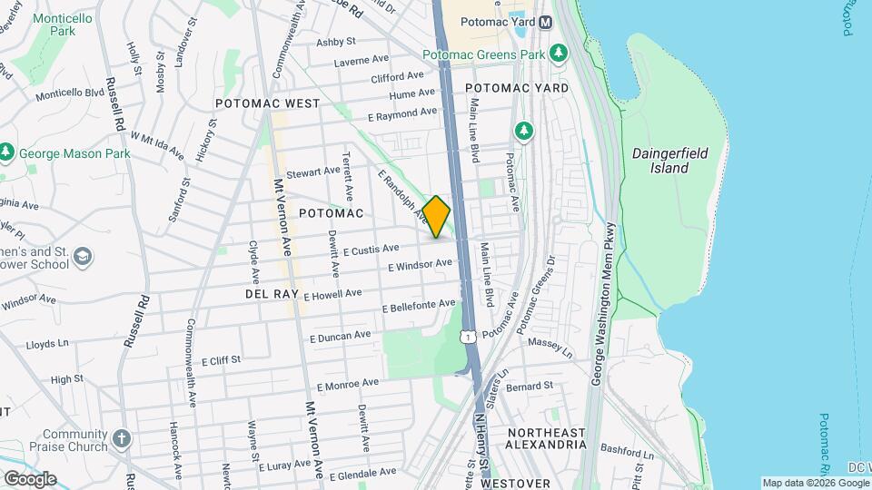 513 E Custis Ave Map and Location Details