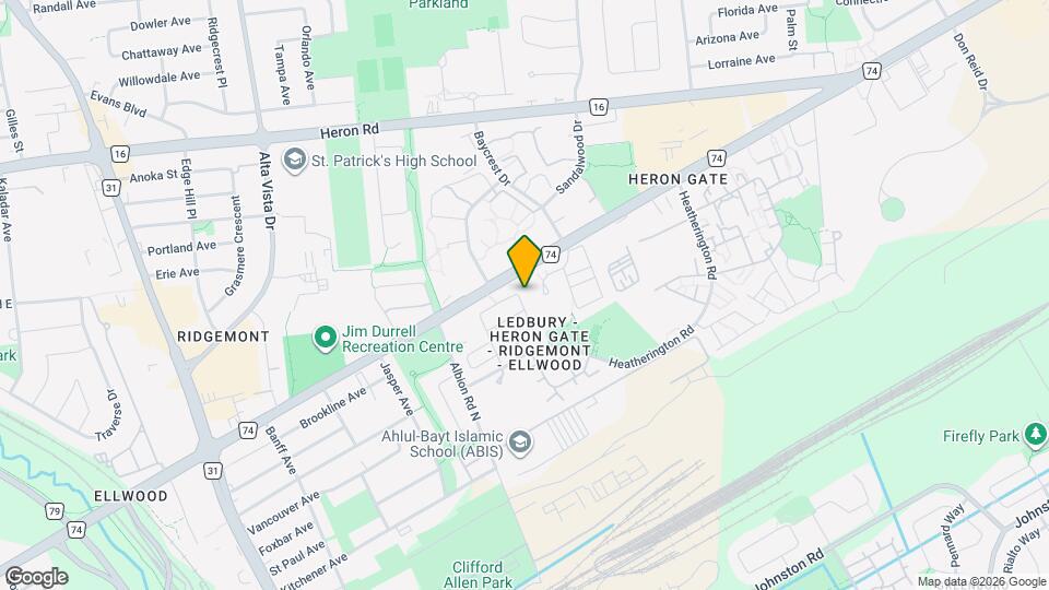 1462 Heatherington Rd Map and Location Details