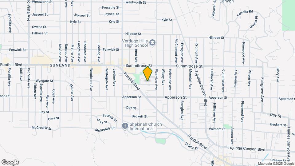 7635 Wyngate St Map and Location Details