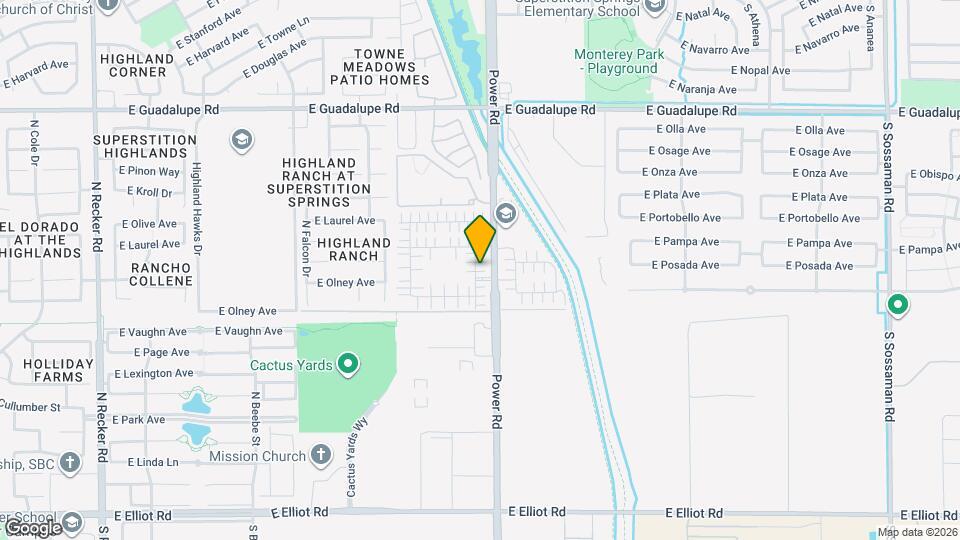 479 N Ranger Trail Map and Location Details