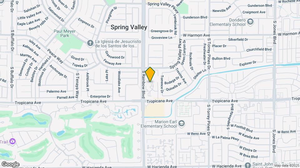 4813 Nara Vista Way Mapa y Detalles de la Ubicación