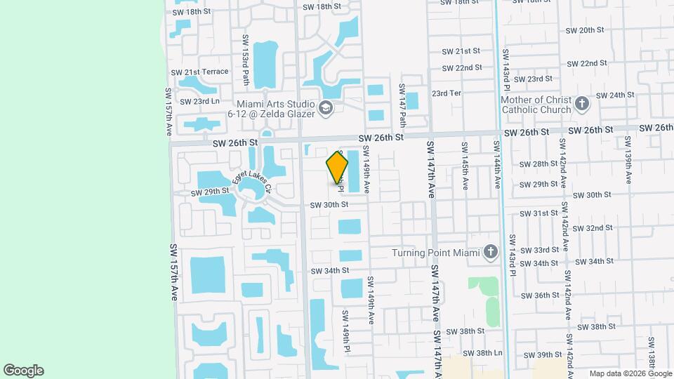 2902 SW 149th Pl Map and Location Details