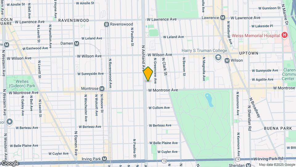 4423 N Ashland Ave Map and Location Details