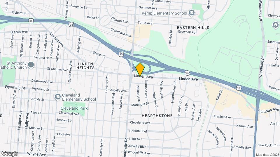 3100-3102 Linden Ave Map and Location Details