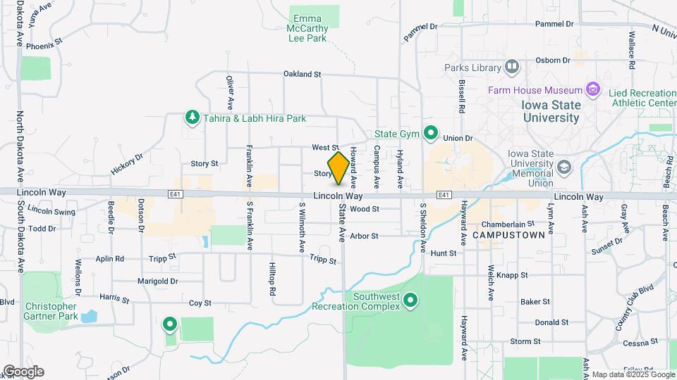 3013 Lincoln Way Map and Location Details