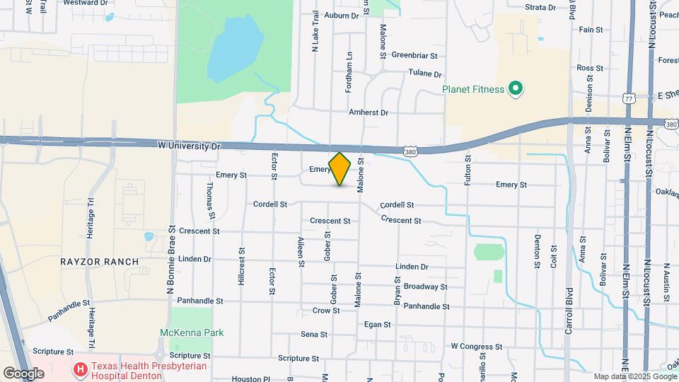 1721 Westchester St Map and Location Details