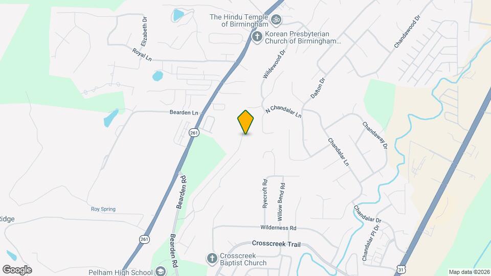 1178 Camellia Ridge Dr Mapa y Detalles de la Ubicación