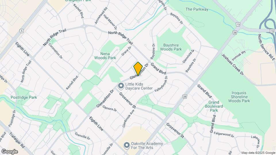 1206 Glenashton Dr Map and Location Details