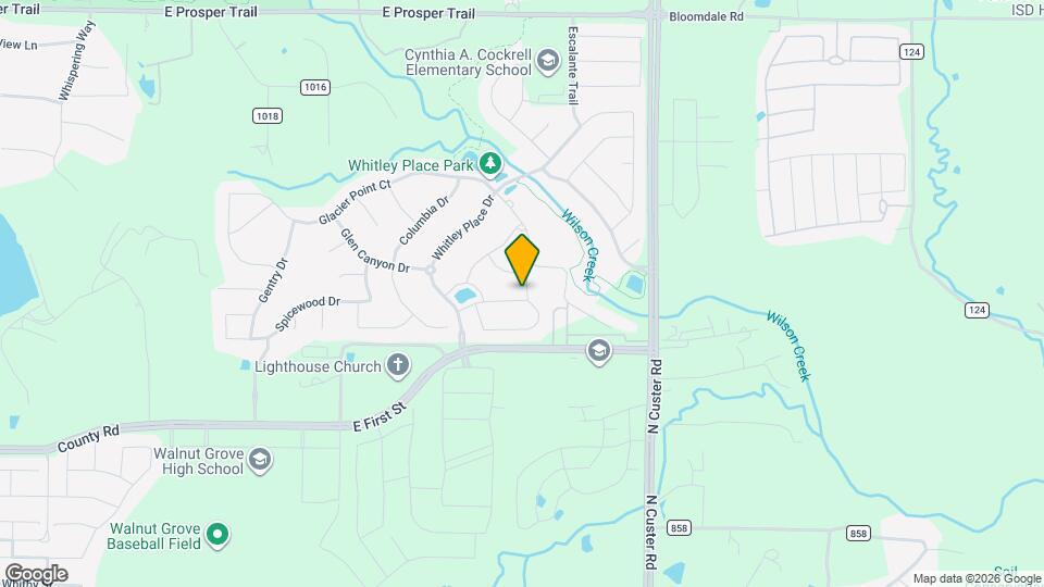 4101 Chimney Rock Dr Map and Location Details
