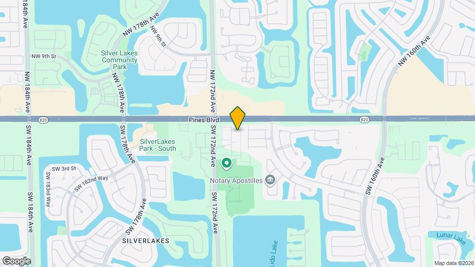 131 SW 171st Terrace Map and Location Details