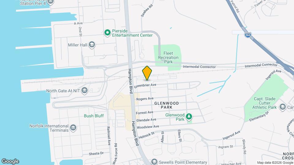 136 Greenbrier Ave Map and Location Details