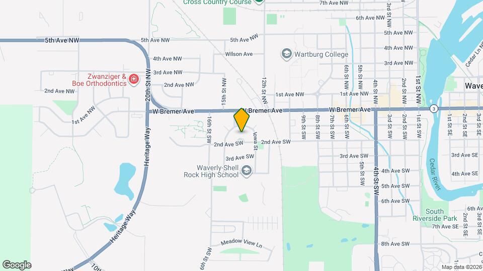 1306 2nd Ave SW Map and Location Details