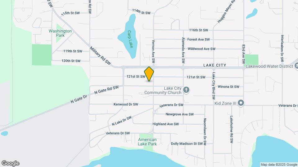 9209 Winona St SW Map and Location Details