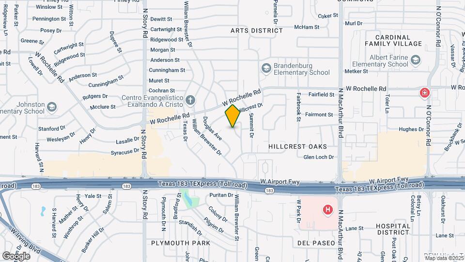 2505 Crestview Cir Mapa y Detalles de la Ubicación
