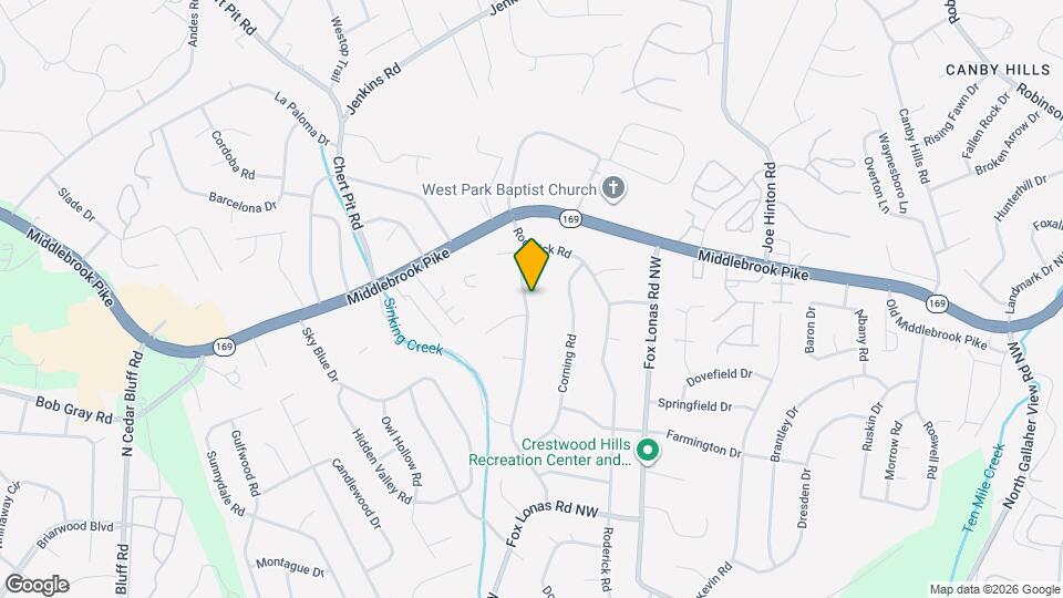 1022 Parrish Rd Map and Location Details