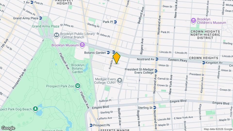 1015A President St Mapa y Detalles de la Ubicación