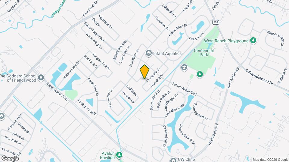 1214 Peregrine Dr Map and Location Details