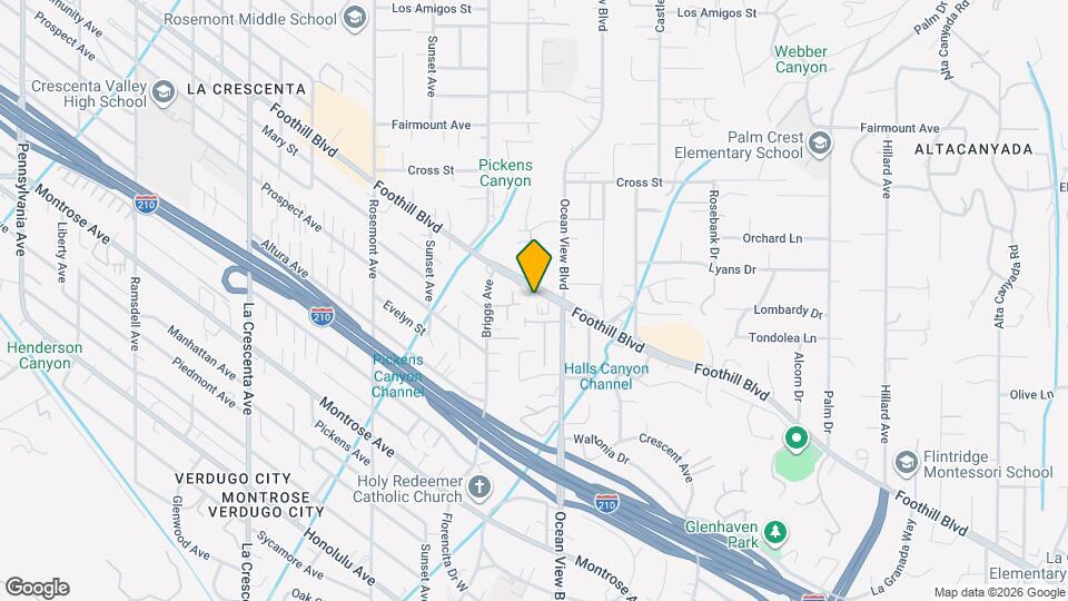 2350 Foothill Blvd, Unit 14 Mapa y Detalles de la Ubicación