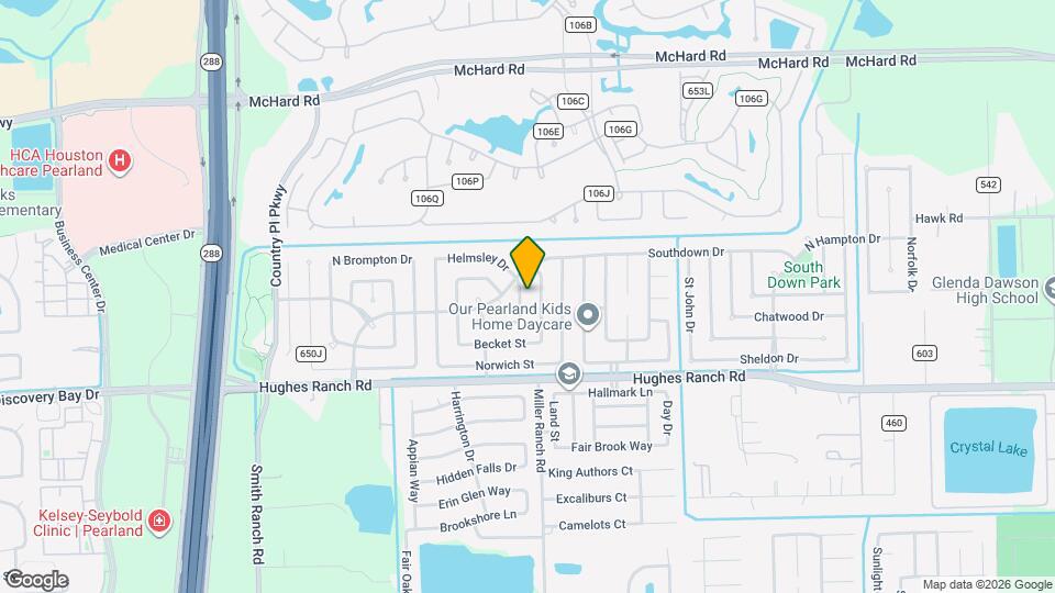 1019 Huntington Dr Map and Location Details