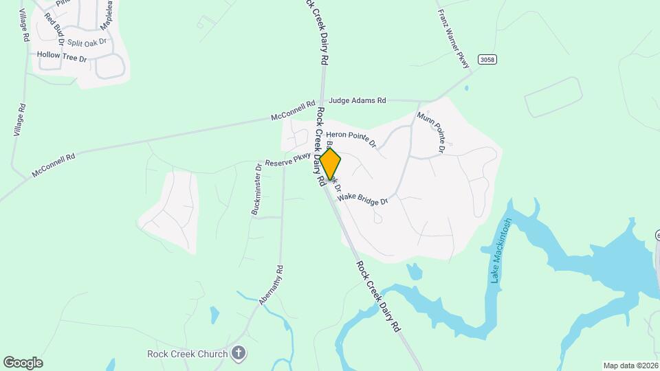 6624 Barton Creek Dr Map and Location Details