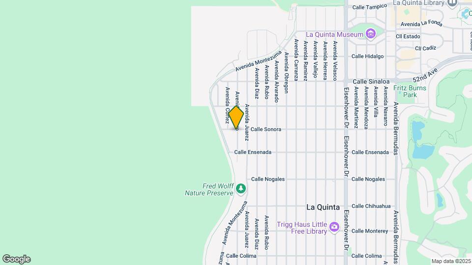 77211 Calle Sonora Mapa y Detalles de la Ubicación