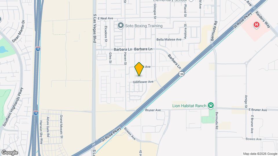 11891 Partenio Ct Map and Location Details
