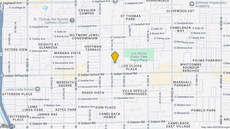 4139 N 27th St Mapa y Detalles de la Ubicación