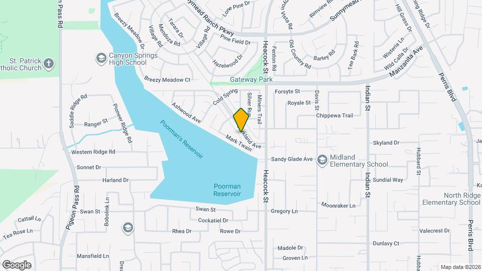 23913 Parkland Ave Map and Location Details