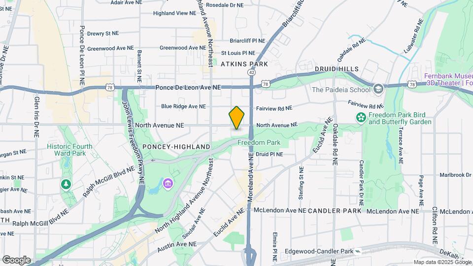 591 Seminole Ave NE Map and Location Details