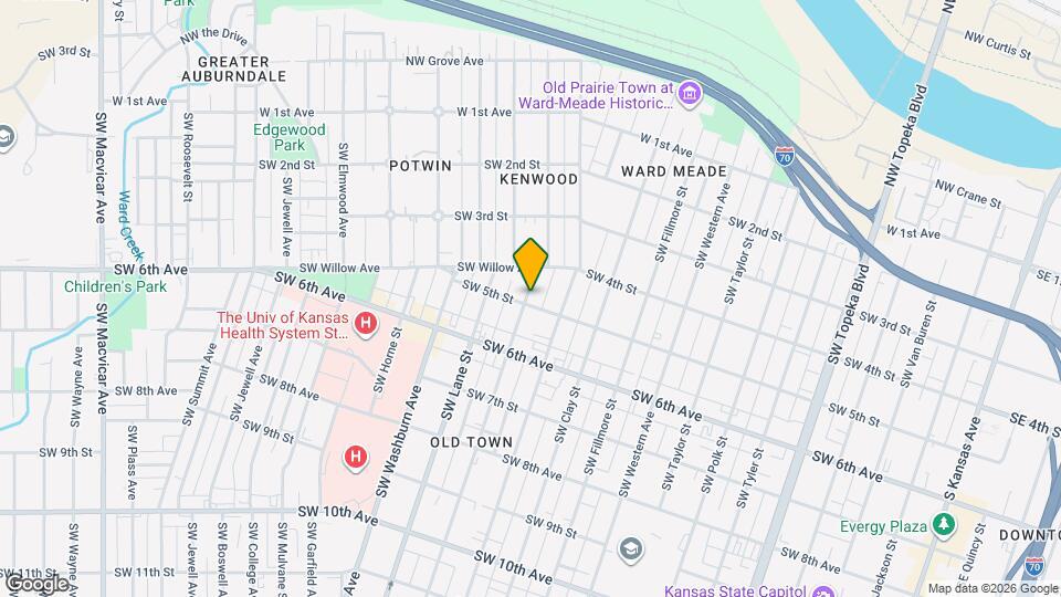 1222 SW 5th St Map and Location Details