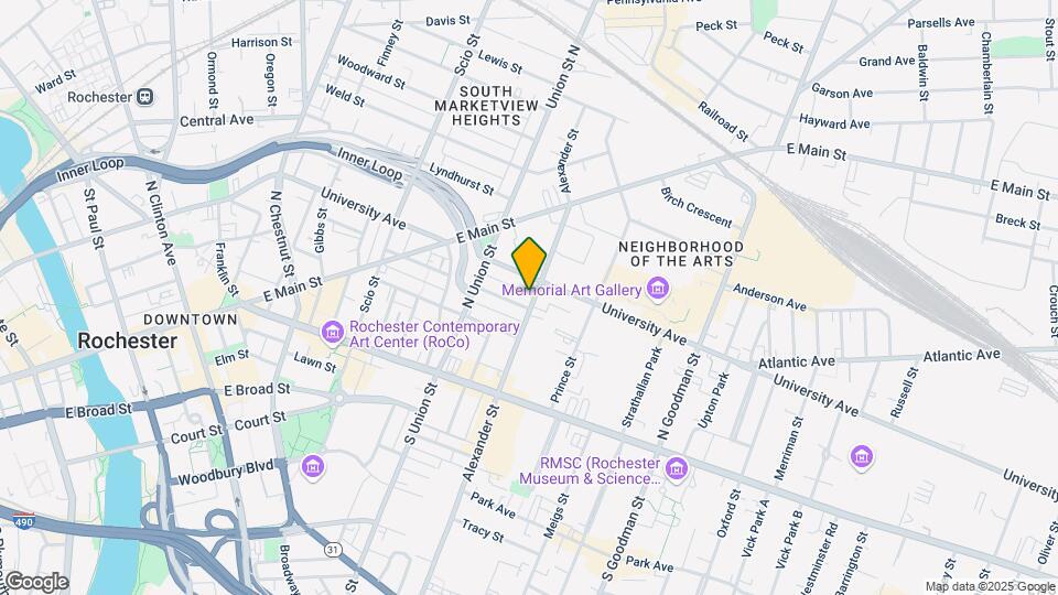 375 Alexander St Mapa y Detalles de la Ubicación