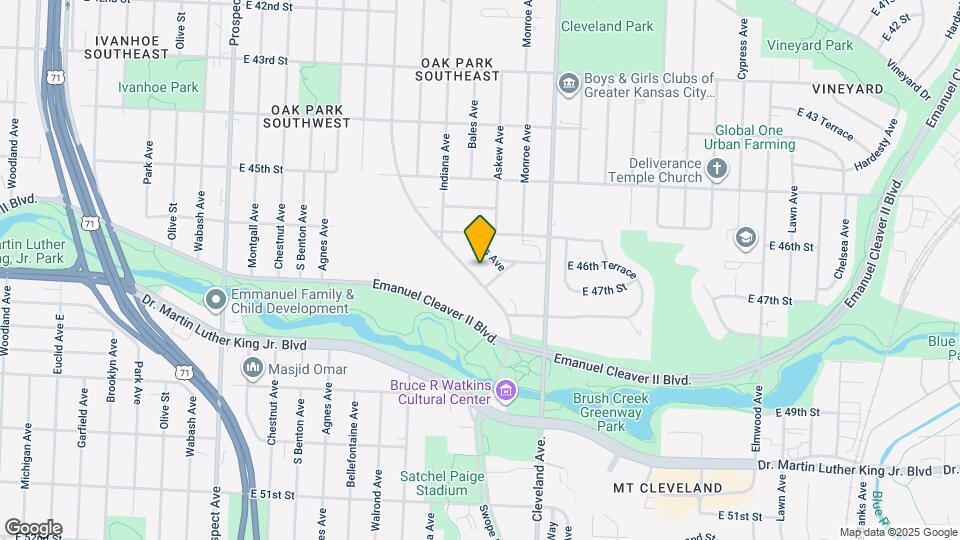 4655 Benton Blvd Map and Location Details